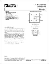 Click here to download SSM2143SZ Datasheet