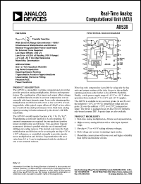 Click here to download AD538BDZ Datasheet