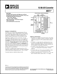 Click here to download AD571JD Datasheet