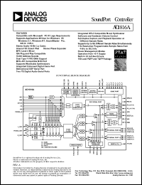 Click here to download AD1816AJS Datasheet