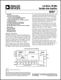 Click here to download AD603AR Datasheet