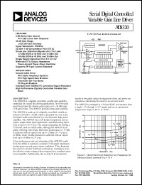 Click here to download AD8320ARP Datasheet