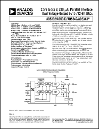 Click here to download AD5332BRUZ Datasheet