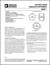 Click here to download AD532SCHIPS Datasheet