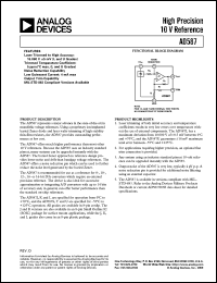 Click here to download AD587JQ Datasheet
