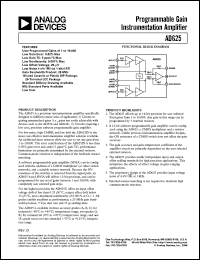 Click here to download AD625KN Datasheet