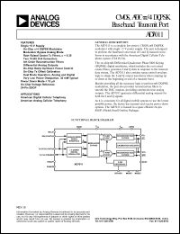 Click here to download AD7011ARS Datasheet