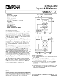 Click here to download AD7111TE/883B Datasheet