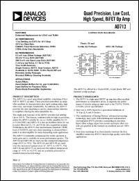 Click here to download AD713TQ Datasheet