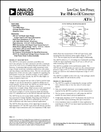 Click here to download AD736AQ Datasheet