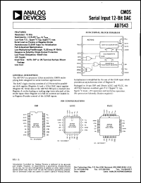 Click here to download AD7543SE Datasheet