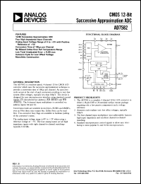 Click here to download AD7582 Datasheet