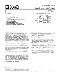 Click here to download AD781JN Datasheet