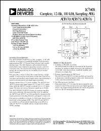 Click here to download AD7876BQ Datasheet