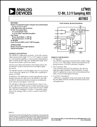 Click here to download AD7883BN Datasheet