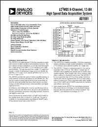 Click here to download AD7891AP-1 Datasheet