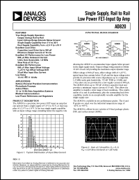 Click here to download AD820AN Datasheet