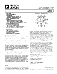 Click here to download AD831AP Datasheet