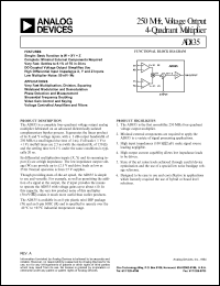Click here to download AD835AR Datasheet