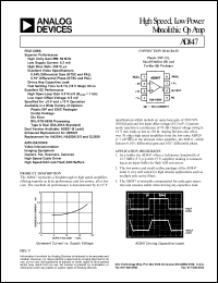 Click here to download AD847JN Datasheet