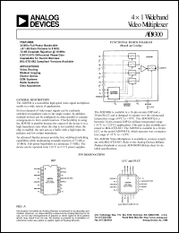 Click here to download AD9300KQ Datasheet