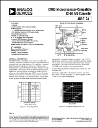 Click here to download ADC912AFS Datasheet