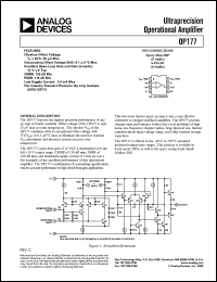 Click here to download OP177GS Datasheet