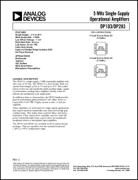 Click here to download OP283GS Datasheet