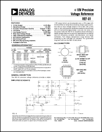 Click here to download REF01RC/883 Datasheet