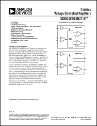 Click here to download SSM2018TS Datasheet