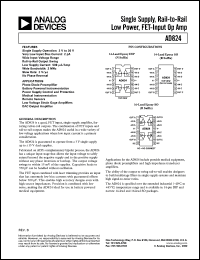 Click here to download AD824AN Datasheet