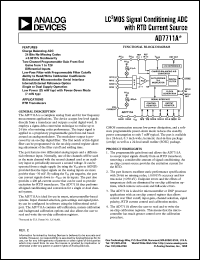 Click here to download AD7711ASQ Datasheet