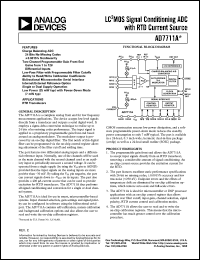 Click here to download AD7711AAR Datasheet