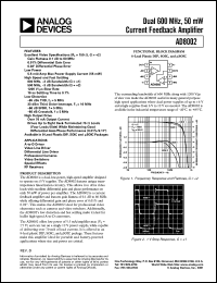 Click here to download AD8002AN Datasheet