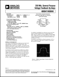 Click here to download AD8048AN Datasheet