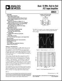 Click here to download AD823AN Datasheet