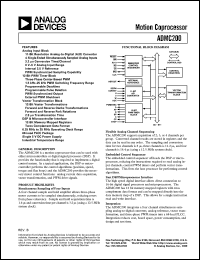 Click here to download ADMC200AP Datasheet