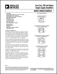 Click here to download AD8532ARU Datasheet