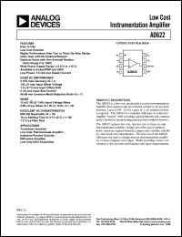 Click here to download AD622AR-REEL7 Datasheet