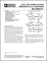 Click here to download ADXL250AQC Datasheet