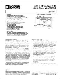 Click here to download AD7810YR Datasheet