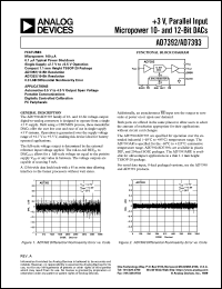 Click here to download AD7392AN Datasheet