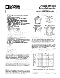 Click here to download AD8054AR Datasheet