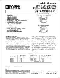 Click here to download ADR290GR-REEL7 Datasheet