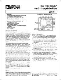 Click here to download AD9761-EB Datasheet