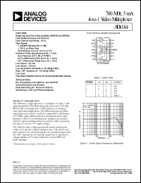 Click here to download AD8184AR-REEL Datasheet