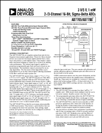 Click here to download AD7706BR Datasheet