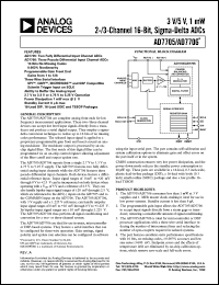 Click here to download AD7706BN Datasheet