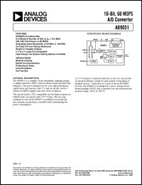 Click here to download AD9051-2V/PCB Datasheet