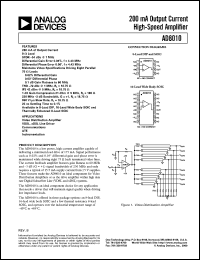 Click here to download AD8010AR-REEL7 Datasheet